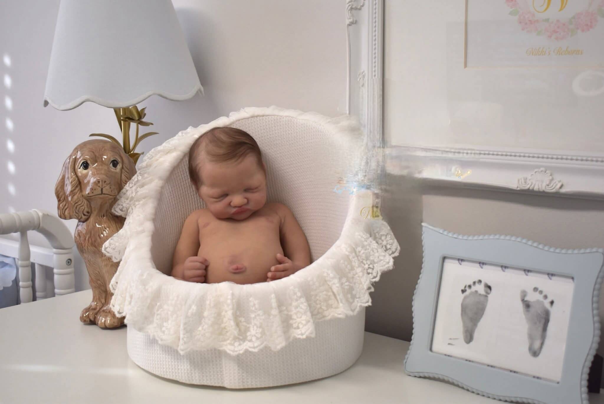 Olive 19 Inch Full Body Silicone Reborn Baby Girl