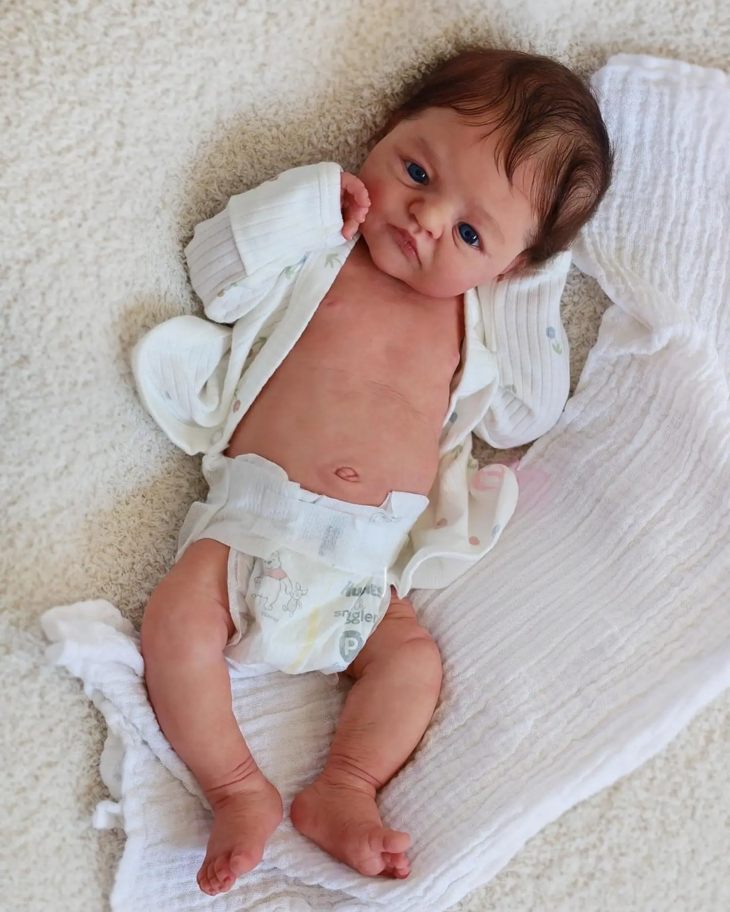 Miemie Full Body Silicone Newborn Reborn Baby