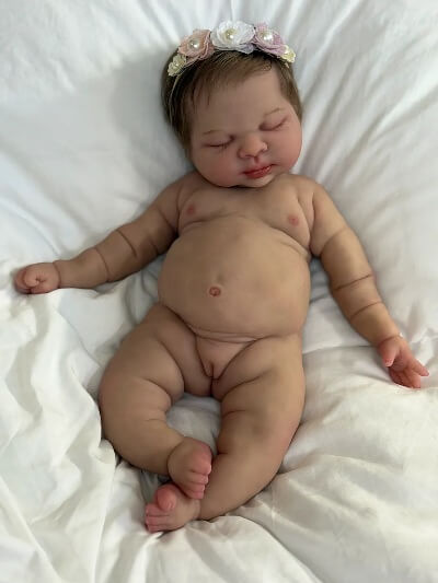 Luna — 18" Full Body Silicone Reborn Baby Girl