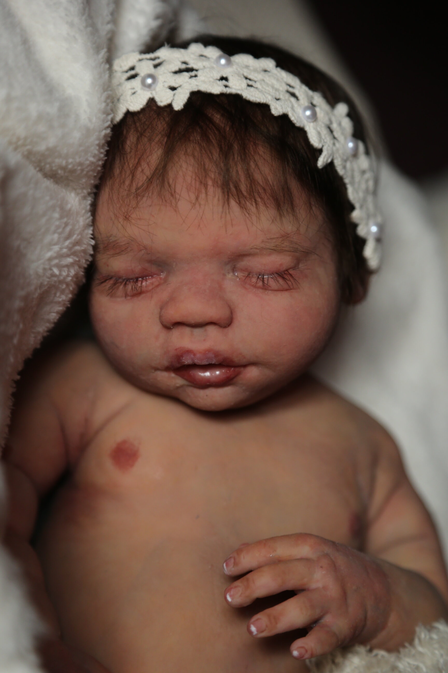 Billie — 19.5" Full Body Silicone Reborn Baby Girl