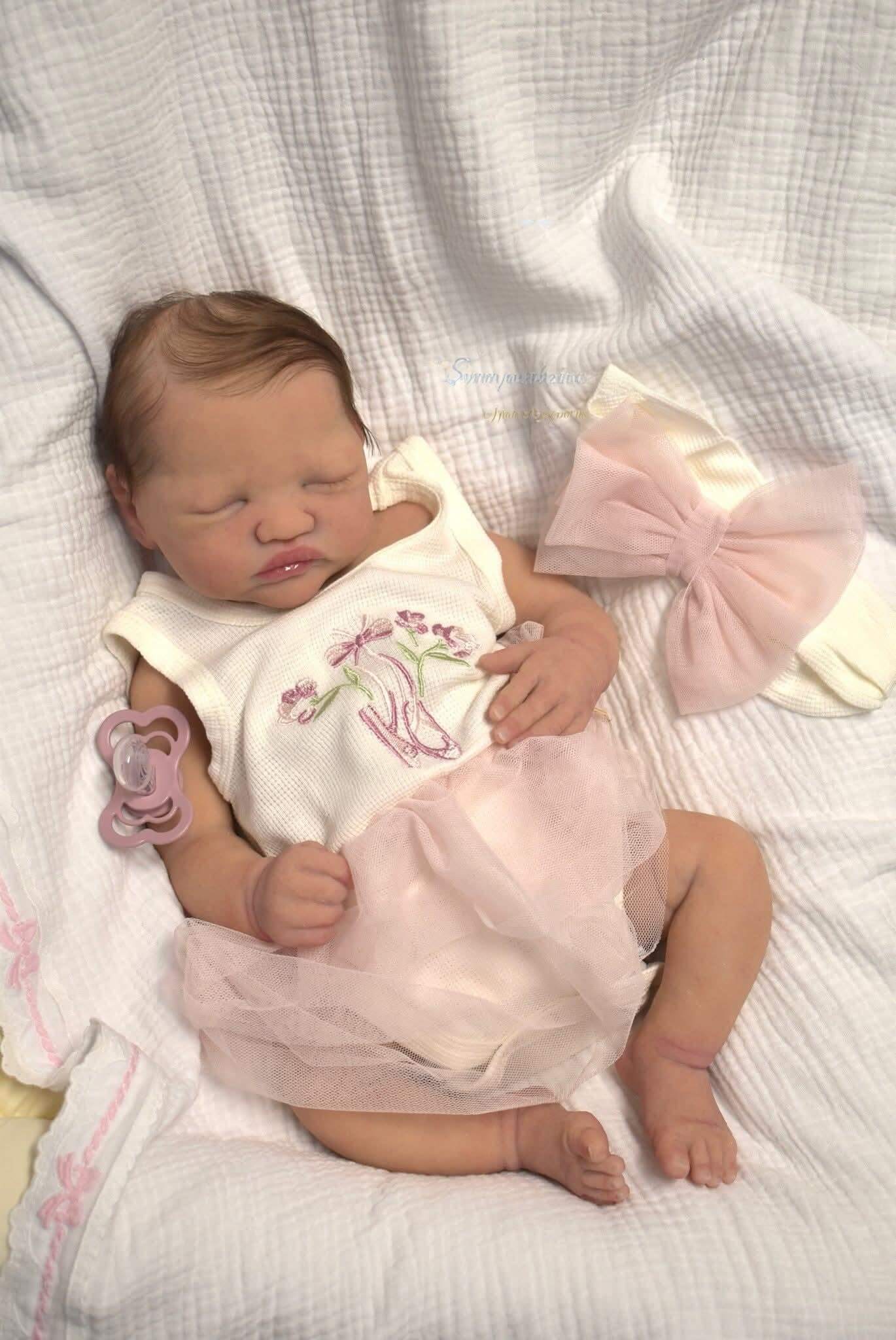 Olive 19 Inch Full Body Silicone Reborn Baby Girl