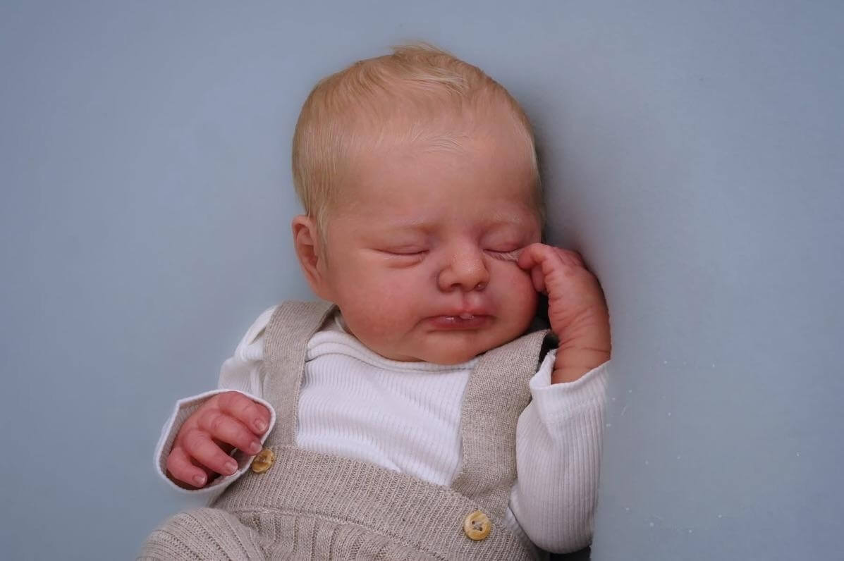Otto - Premium Vinyl Newborn Reborn Baby Boy