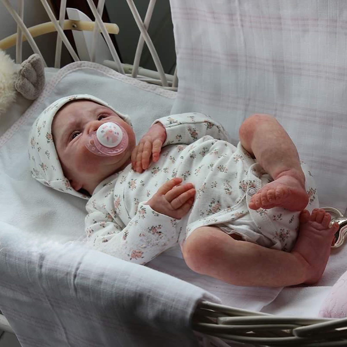 Baby June, Awake Full Body Silicone Reborn Baby Girl