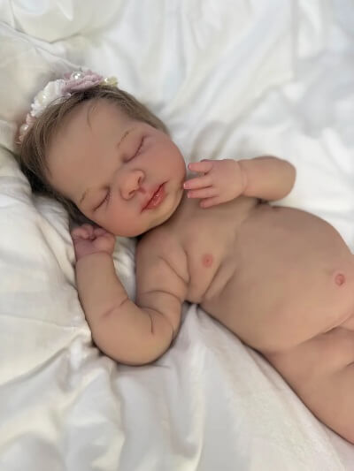 Luna — 18" Full Body Silicone Reborn Baby Girl