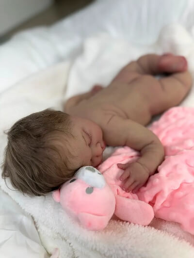Luna — 18" Full Body Silicone Reborn Baby Girl
