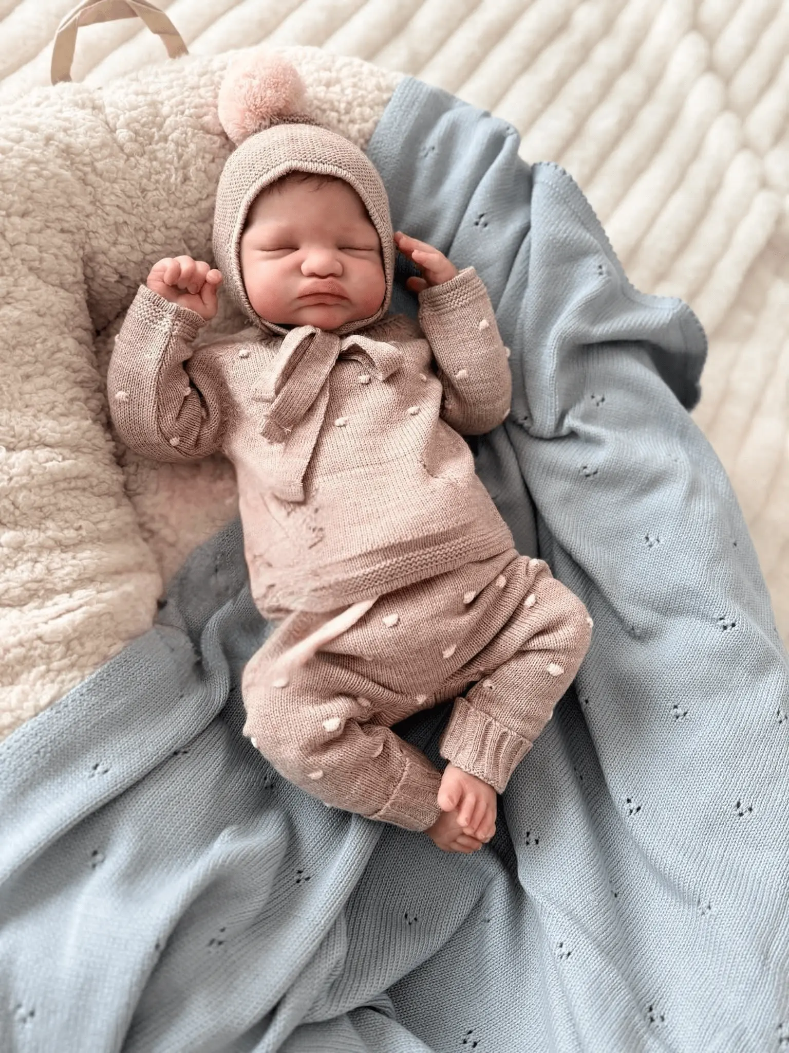 Emilie Olive and Emmett Oliver Full Body Silicone Twin Reborn Dolls