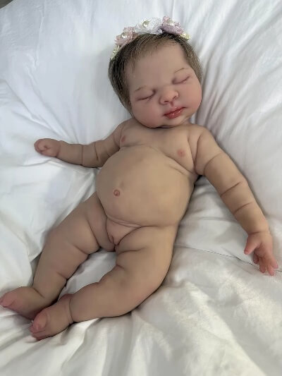 Luna — 18" Full Body Silicone Reborn Baby Girl