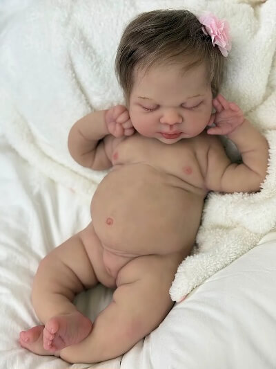 Luna — 18" Full Body Silicone Reborn Baby Girl