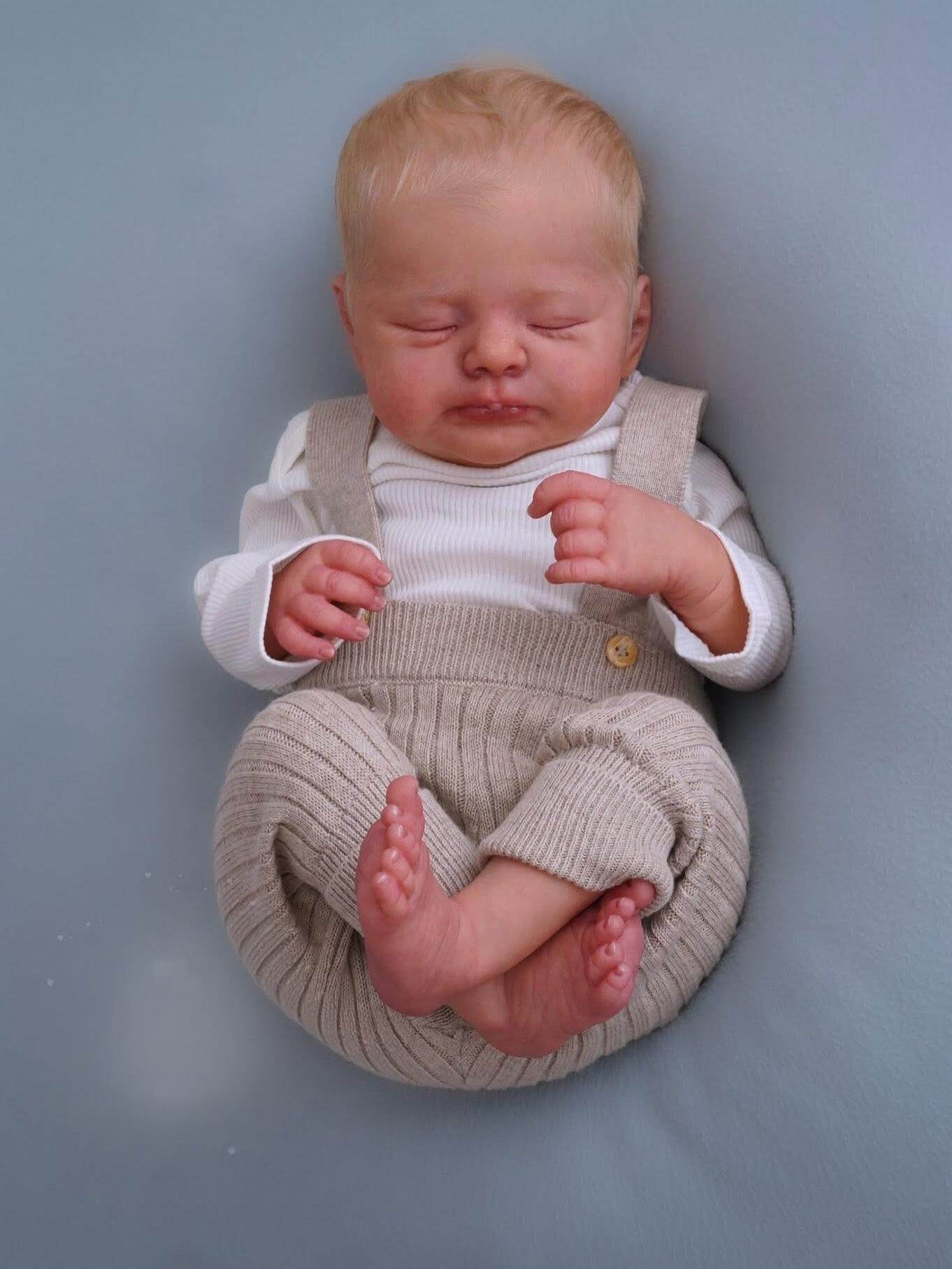 Otto - Premium Vinyl Newborn Reborn Baby Boy