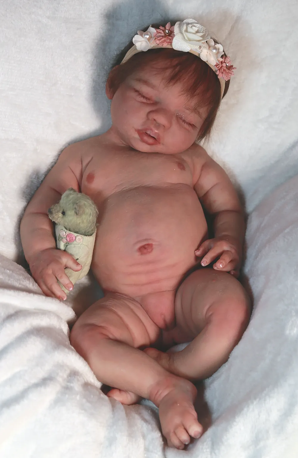Billie — 19.5" Full Body Silicone Reborn Baby Girl