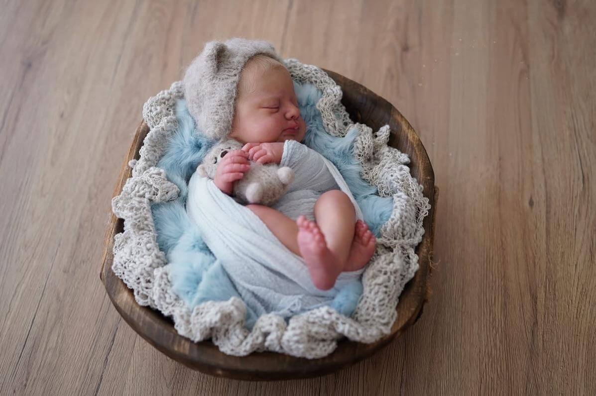 Otto - Premium Vinyl Newborn Reborn Baby Boy