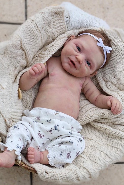 Lucille 20" Full Body Silicone Reborn Baby Girl