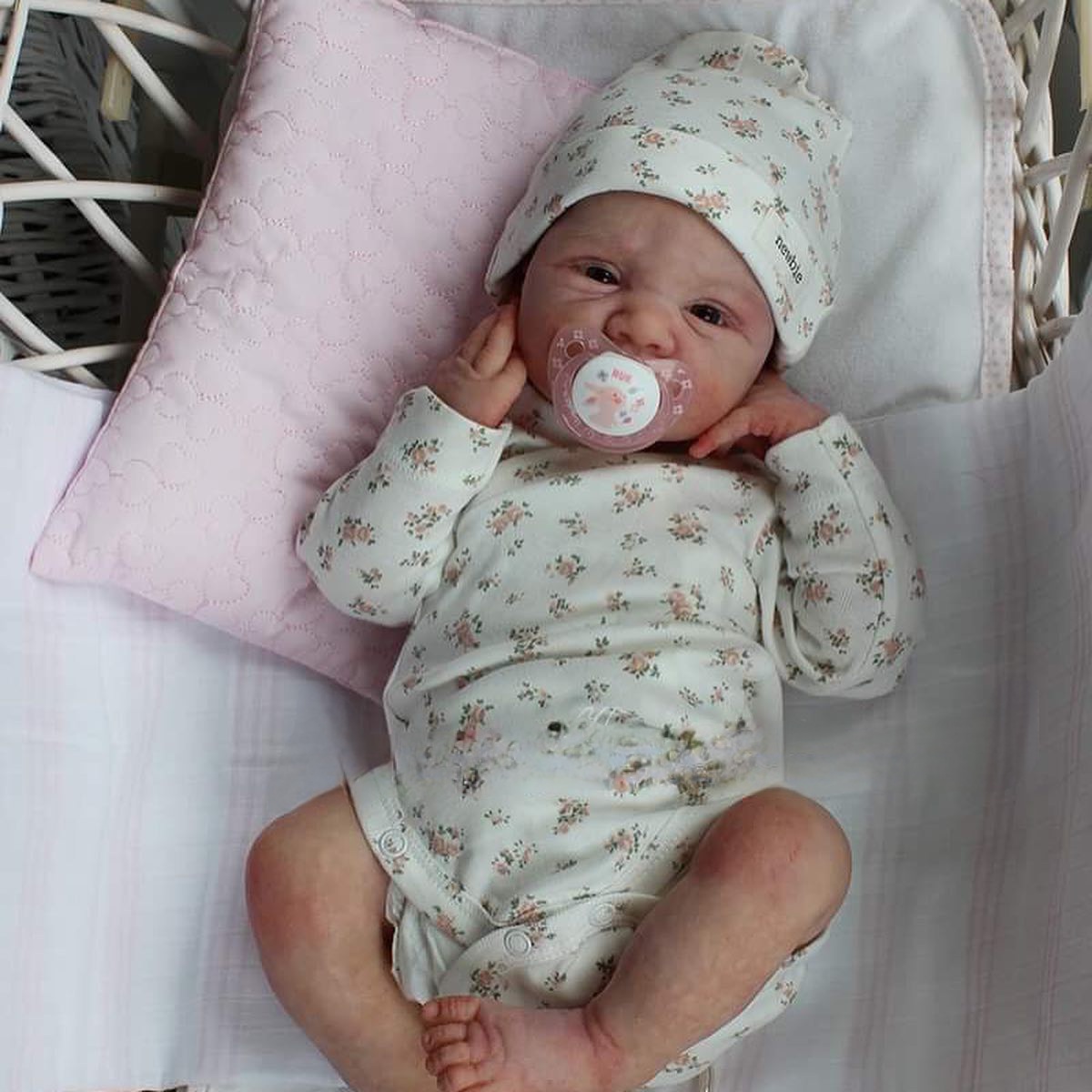 Baby June, Awake Full Body Silicone Reborn Baby Girl