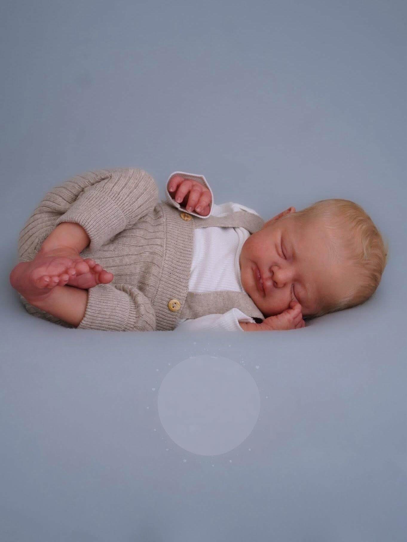 Otto - Premium Vinyl Newborn Reborn Baby Boy