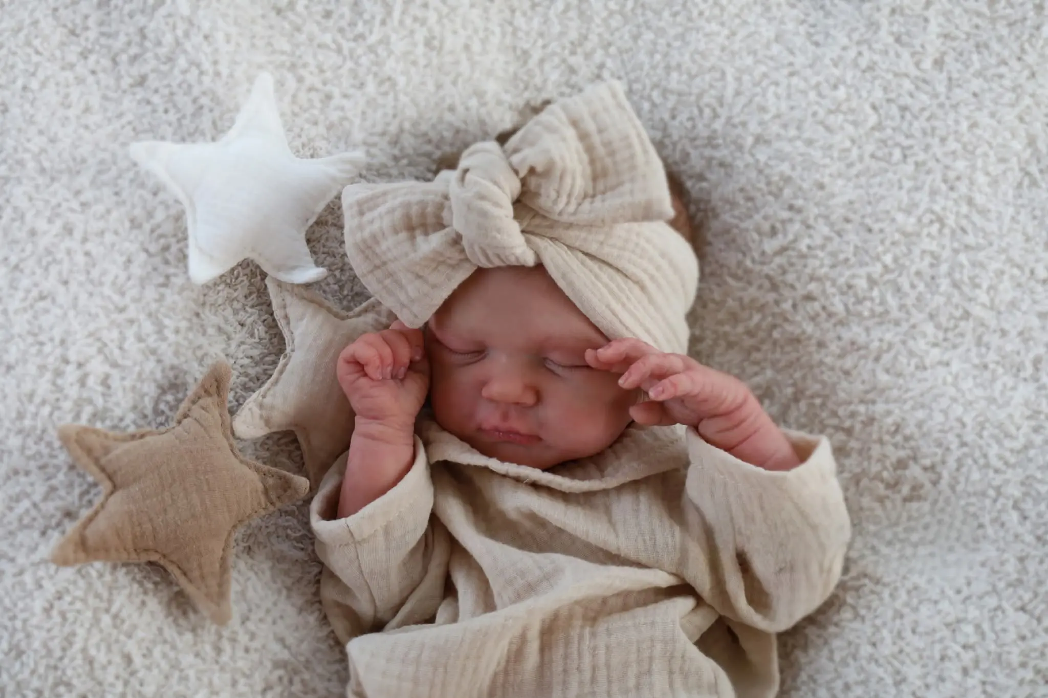 Baby Doe 19 Inch Limited Edition Silicone Reborn