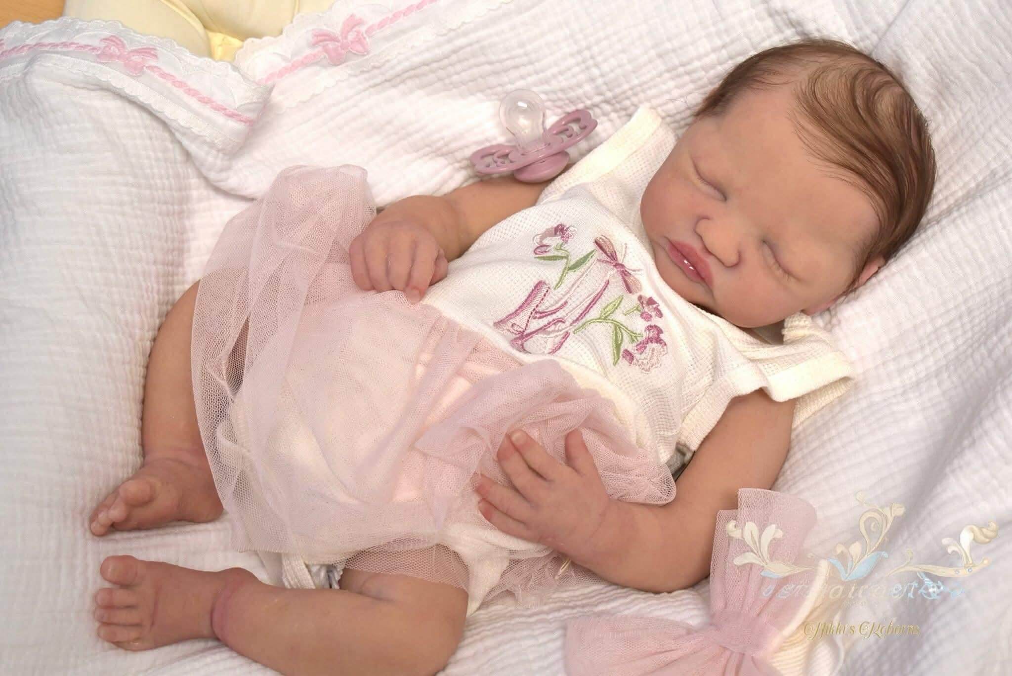 Olive 19 Inch Full Body Silicone Reborn Baby Girl