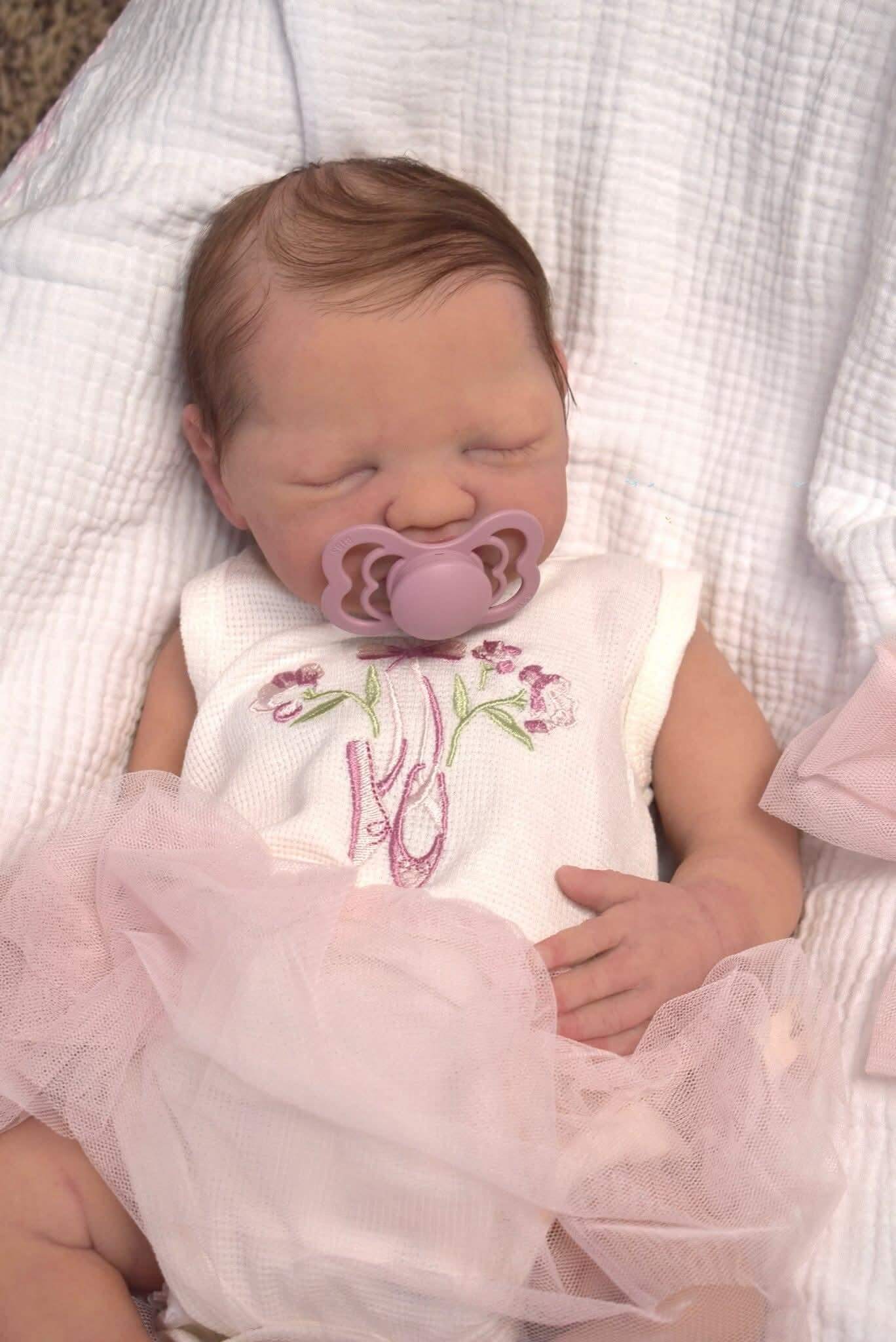 Olive 19 Inch Full Body Silicone Reborn Baby Girl