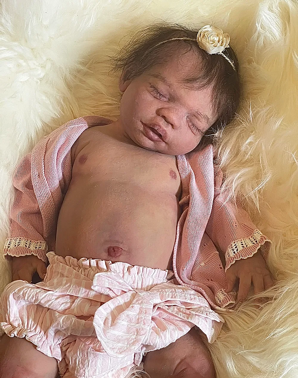 Billie — 19.5" Full Body Silicone Reborn Baby Girl