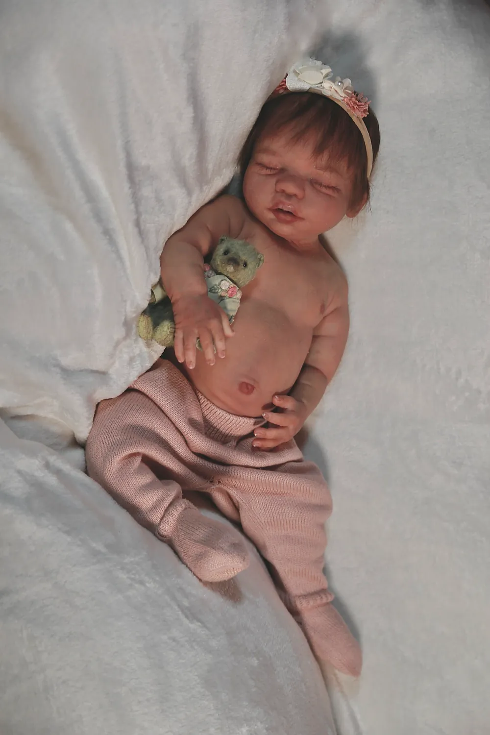 Billie — 19.5" Full Body Silicone Reborn Baby Girl