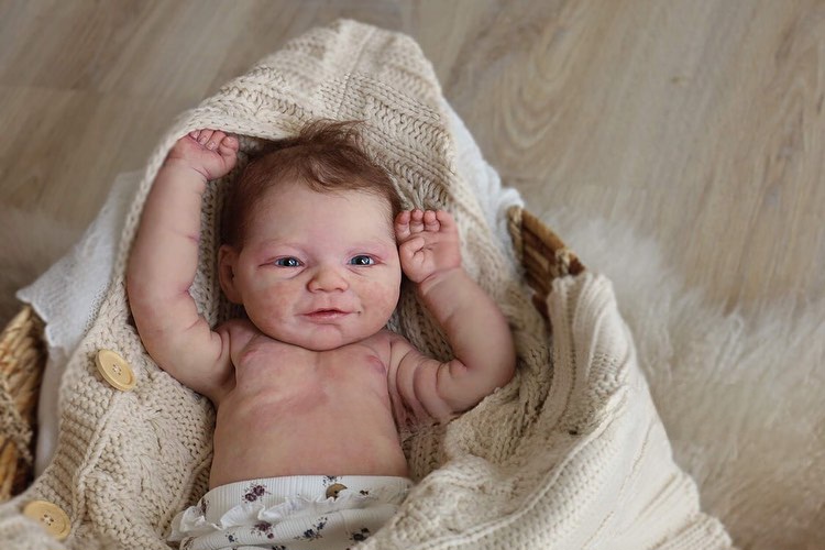 Lucille 20" Full Body Silicone Reborn Baby Girl