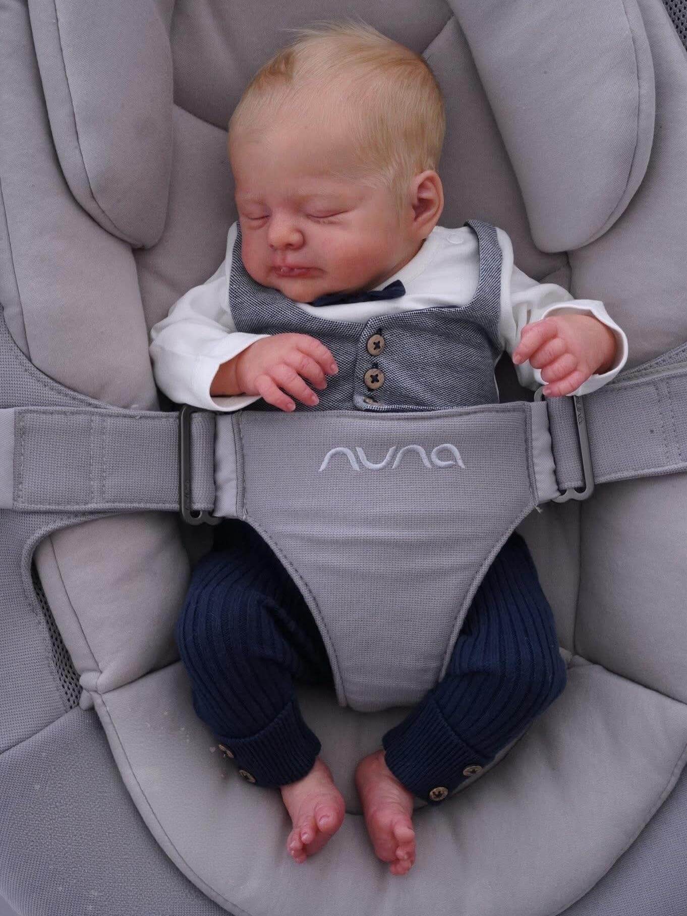 Otto - Premium Vinyl Newborn Reborn Baby Boy