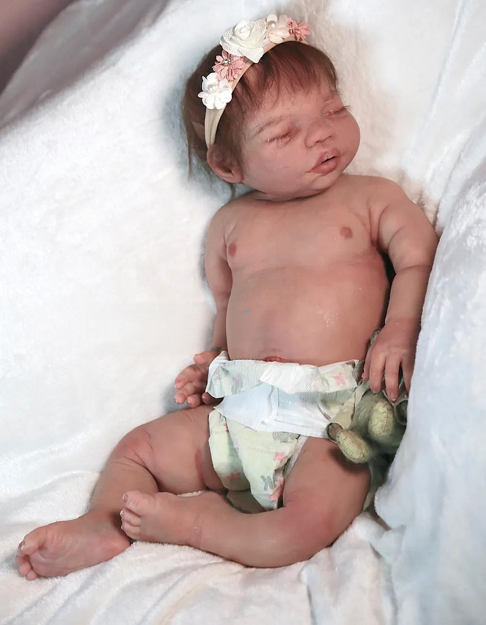 Billie — 19.5" Full Body Silicone Reborn Baby Girl