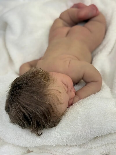 Luna — 18" Full Body Silicone Reborn Baby Girl