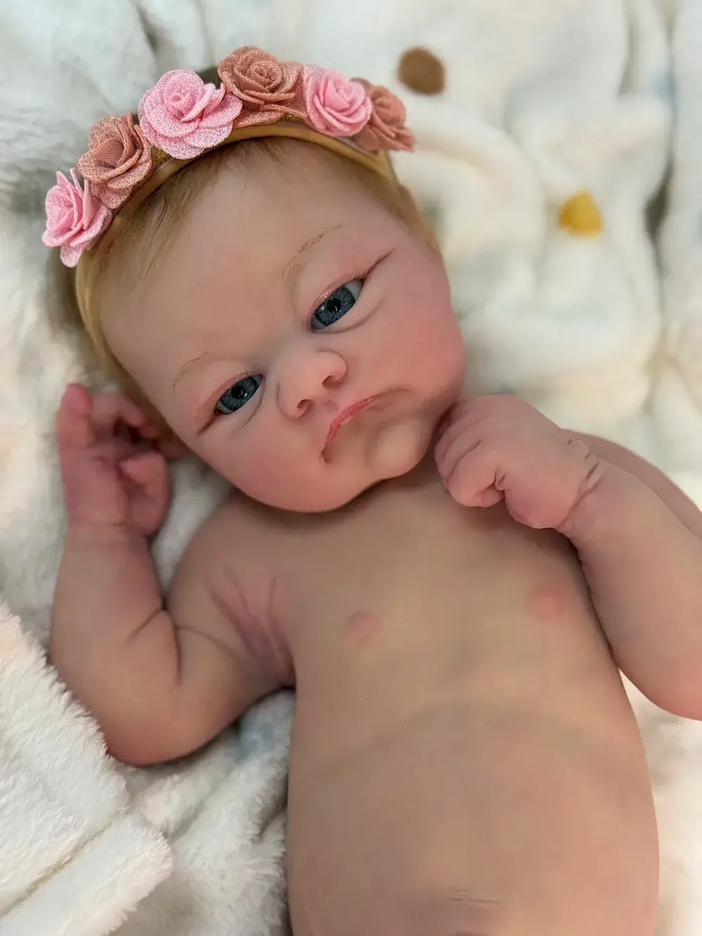 Tempest — 19" Full Body Silicone Reborn Baby Girl