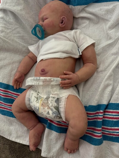 Eden — 20" Full Body Silicone Reborn Baby Boy