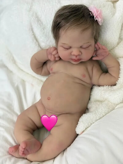 Luna — 18" Full Body Silicone Reborn Baby Girl