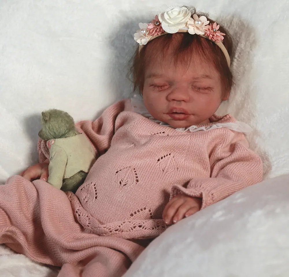Billie — 19.5" Full Body Silicone Reborn Baby Girl