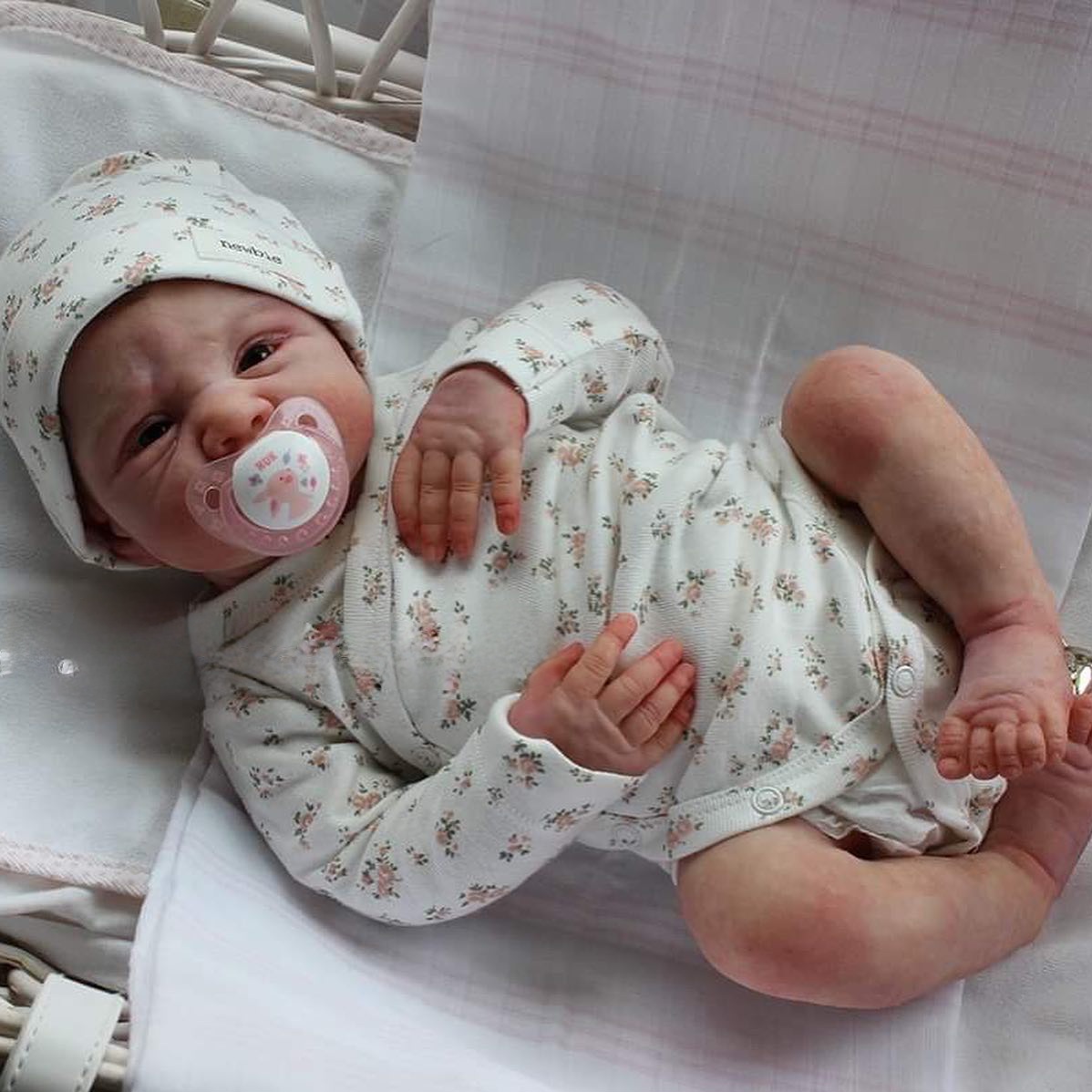 Baby June, Awake Full Body Silicone Reborn Baby Girl