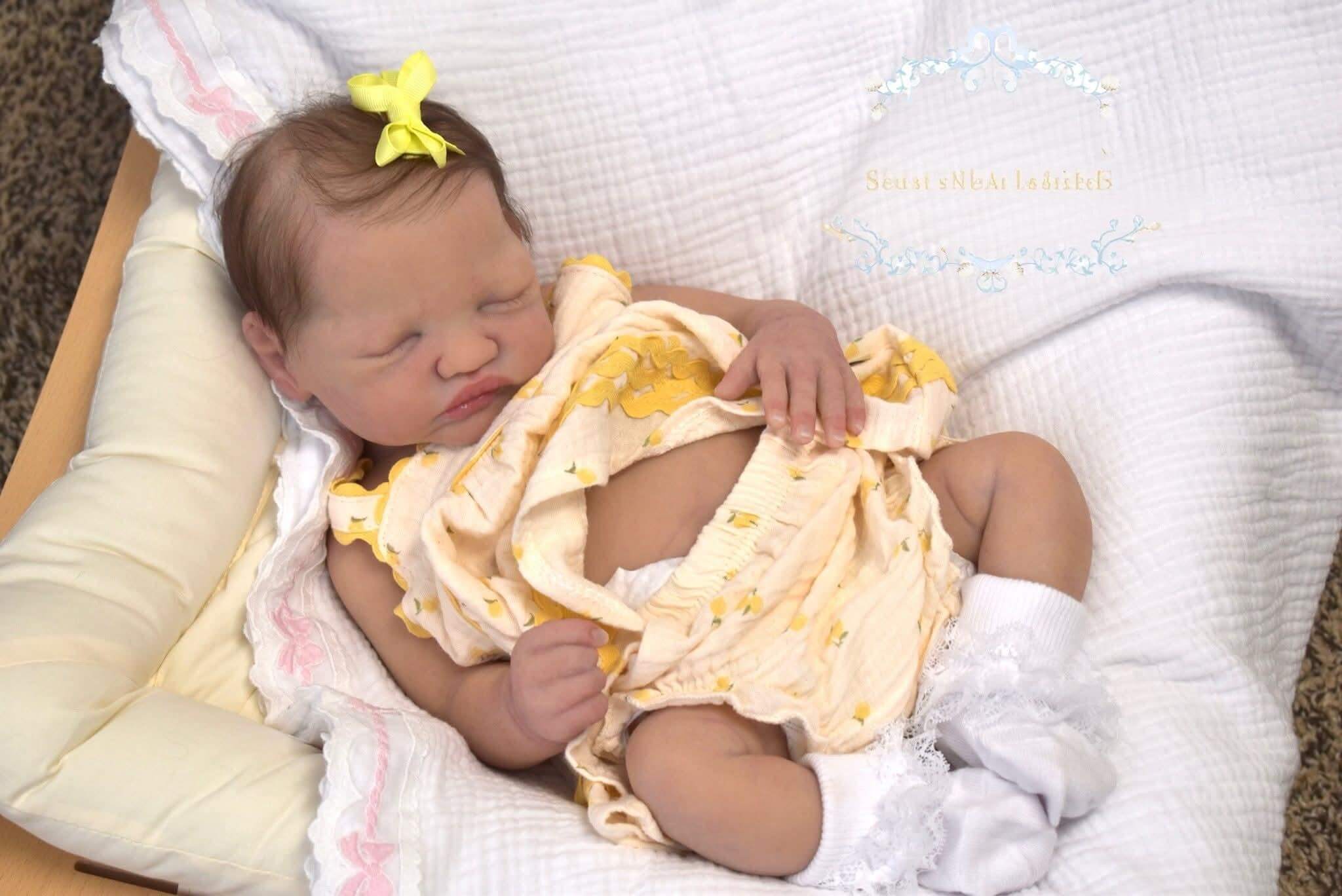 Olive 19 Inch Full Body Silicone Reborn Baby Girl