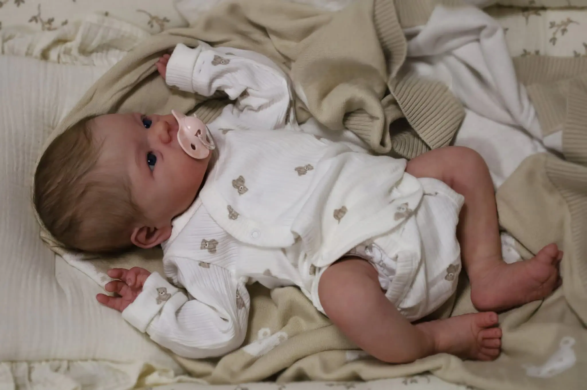Beanie 18" Full Body Silicone Reborn Baby