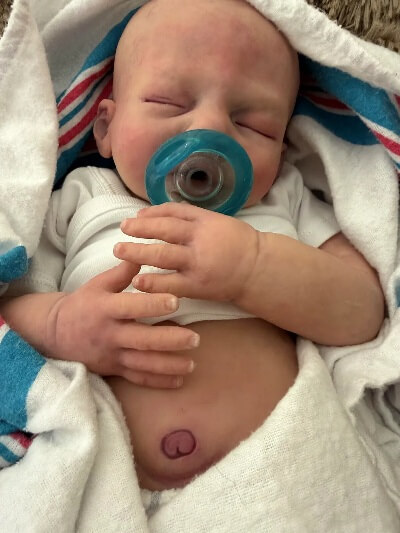 Eden — 20" Full Body Silicone Reborn Baby Boy