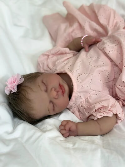 Luna — 18" Full Body Silicone Reborn Baby Girl