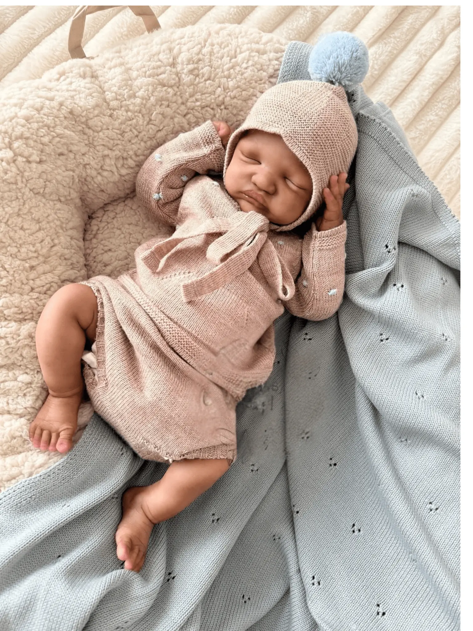 Emilie Olive and Emmett Oliver Full Body Silicone Twin Reborn Dolls