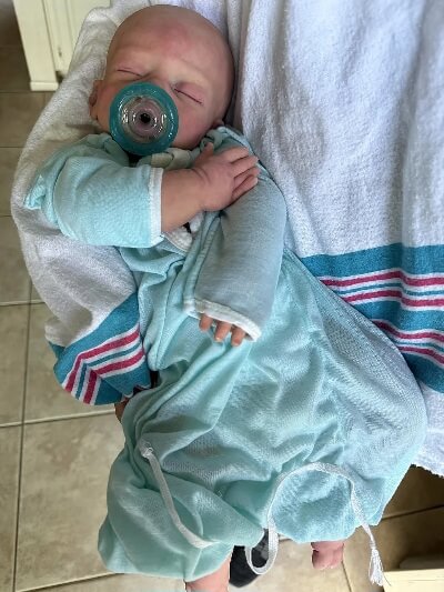 Eden — 20" Full Body Silicone Reborn Baby Boy