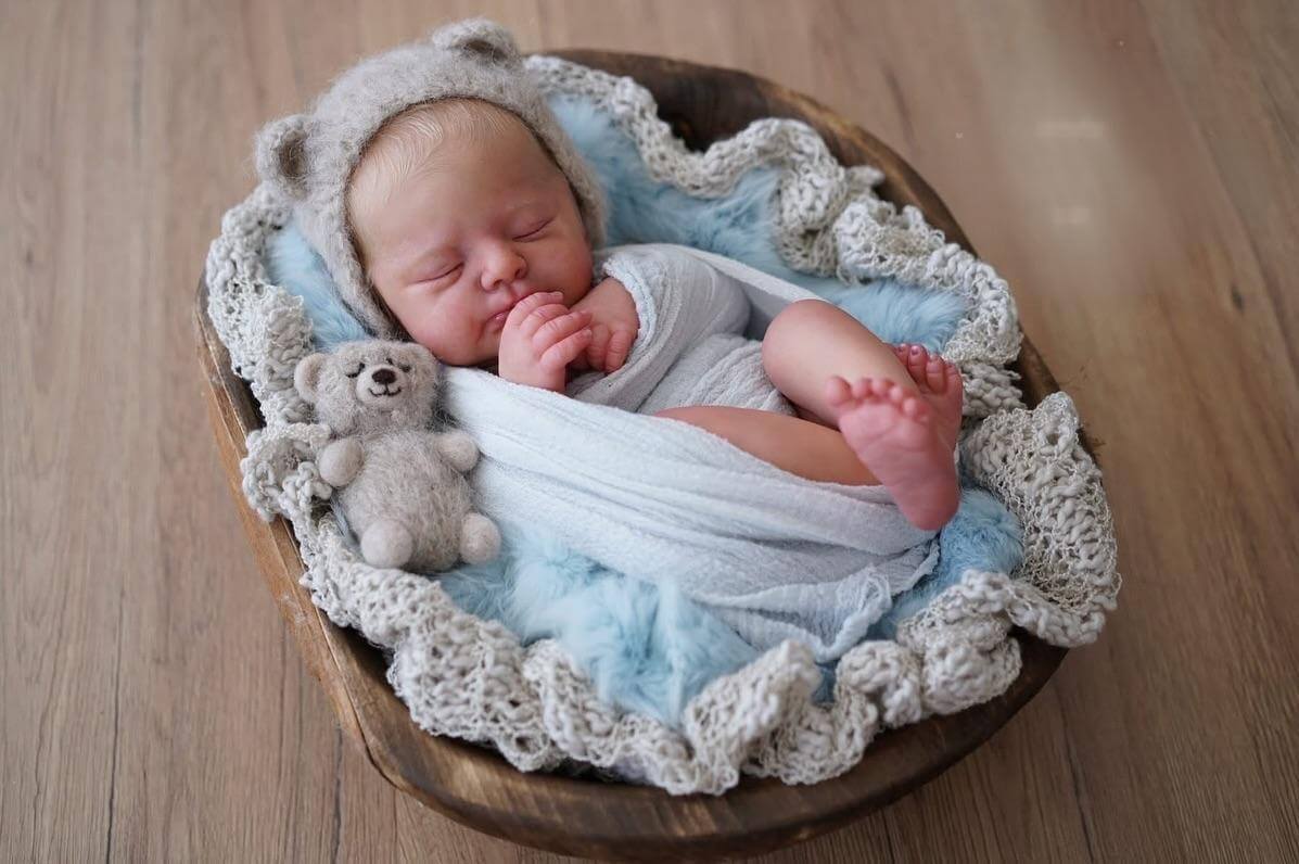 Otto - Premium Vinyl Newborn Reborn Baby Boy