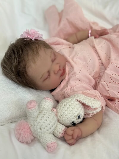 Luna — 18" Full Body Silicone Reborn Baby Girl