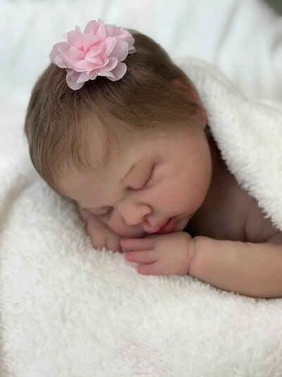 Luna — 18" Full Body Silicone Reborn Baby Girl