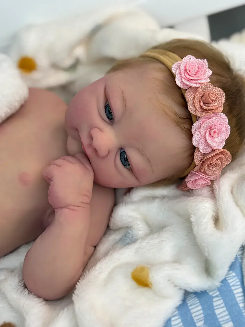 Tempest — 19" Full Body Silicone Reborn Baby Girl