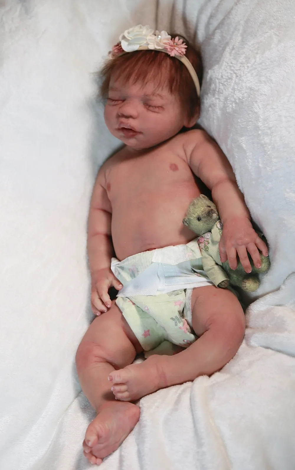 Billie — 19.5" Full Body Silicone Reborn Baby Girl
