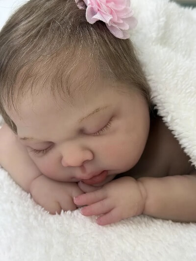Luna — 18" Full Body Silicone Reborn Baby Girl
