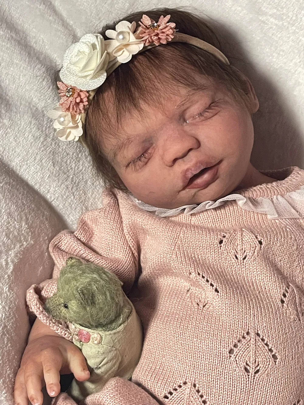 Billie — 19.5" Full Body Silicone Reborn Baby Girl