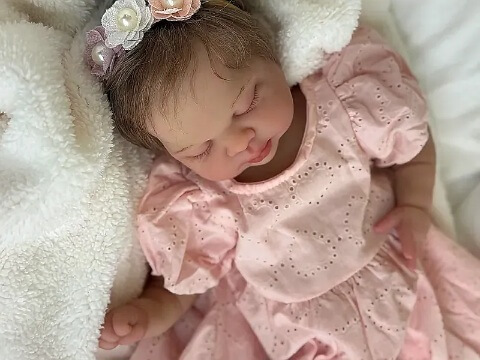 Luna — 18" Full Body Silicone Reborn Baby Girl