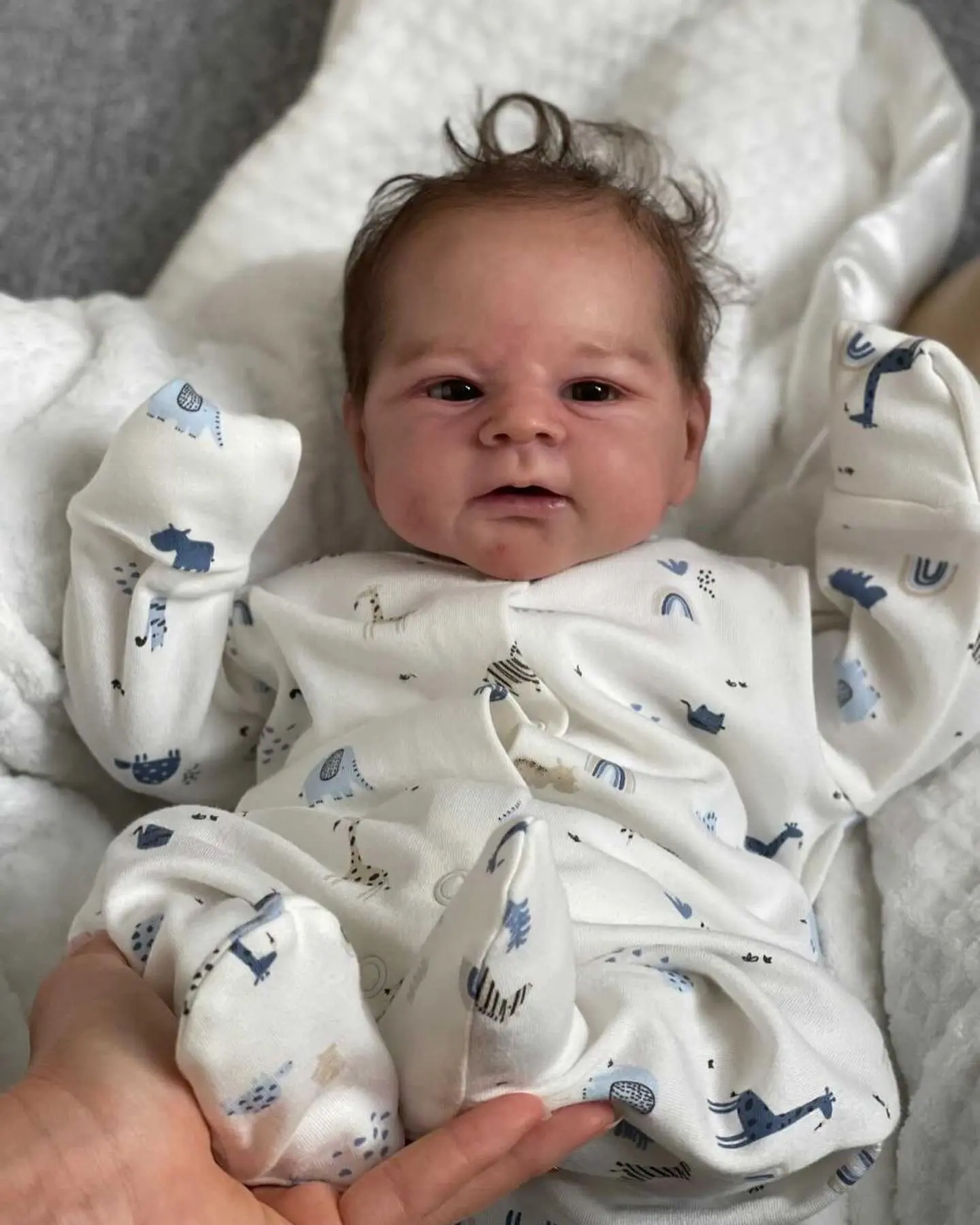 Elijah— full body silicone reborn baby