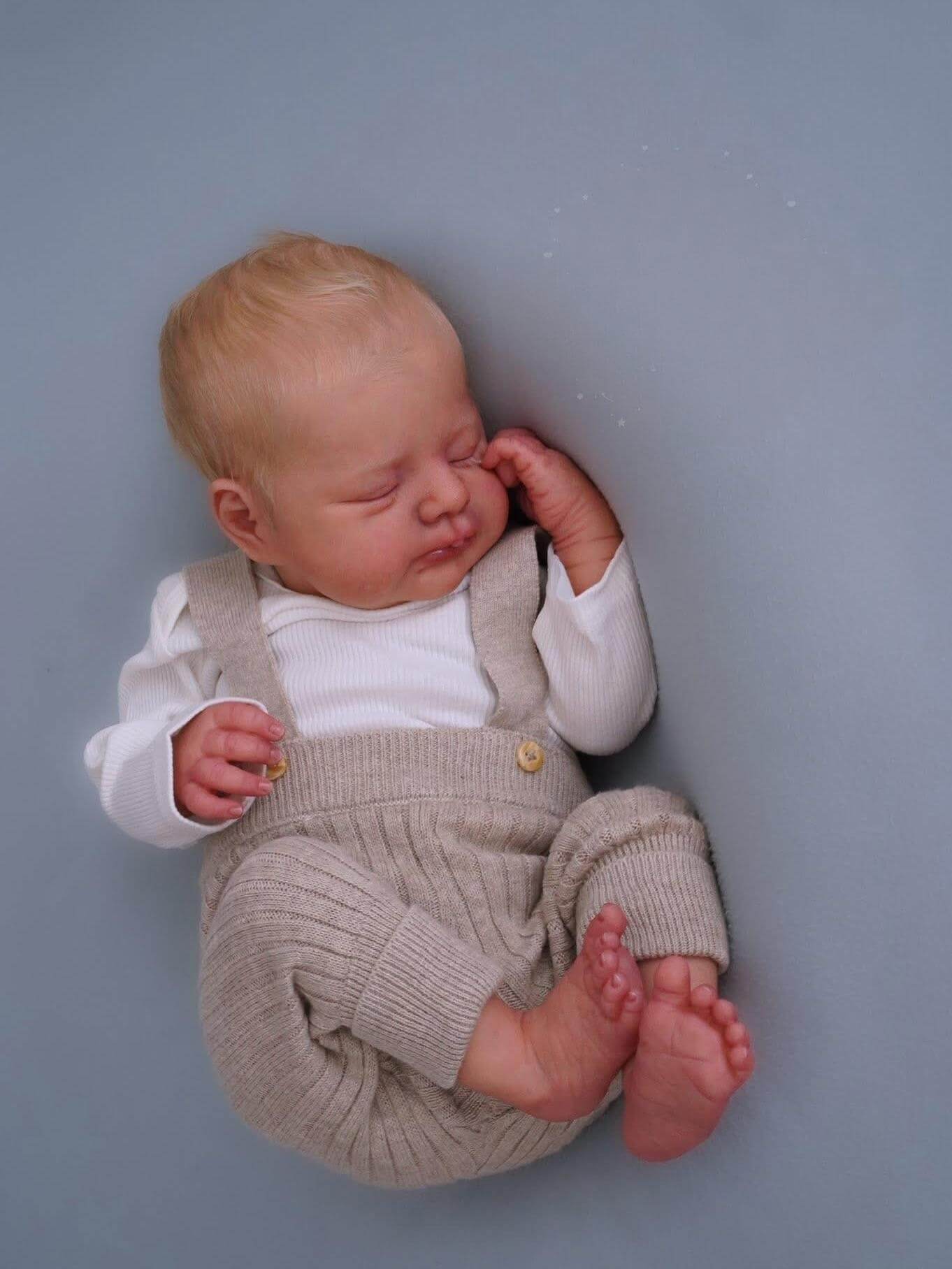 Otto - Premium Vinyl Newborn Reborn Baby Boy