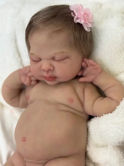 Luna — 18" Full Body Silicone Reborn Baby Girl