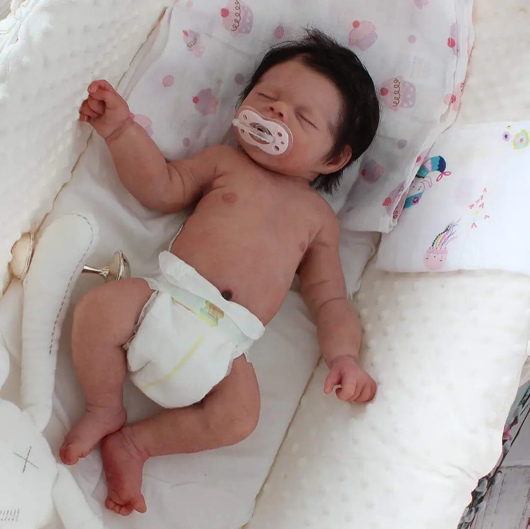 Lucy Full Body Silicone Newborn Reborn Baby girl